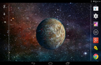 3D Мертавя Планета - живые обои на Android